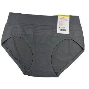 Warner's Women's Size 6 Medium Panty Hipster No Pinching No Problems Gray New